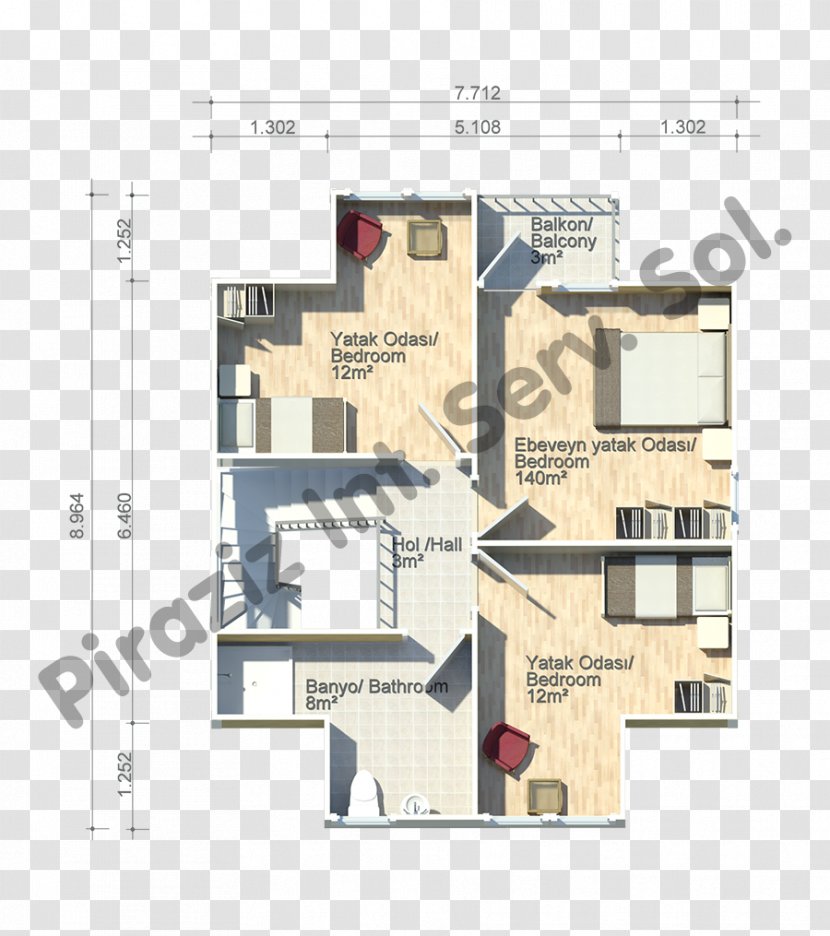 Floor Plan Property - Design Transparent PNG