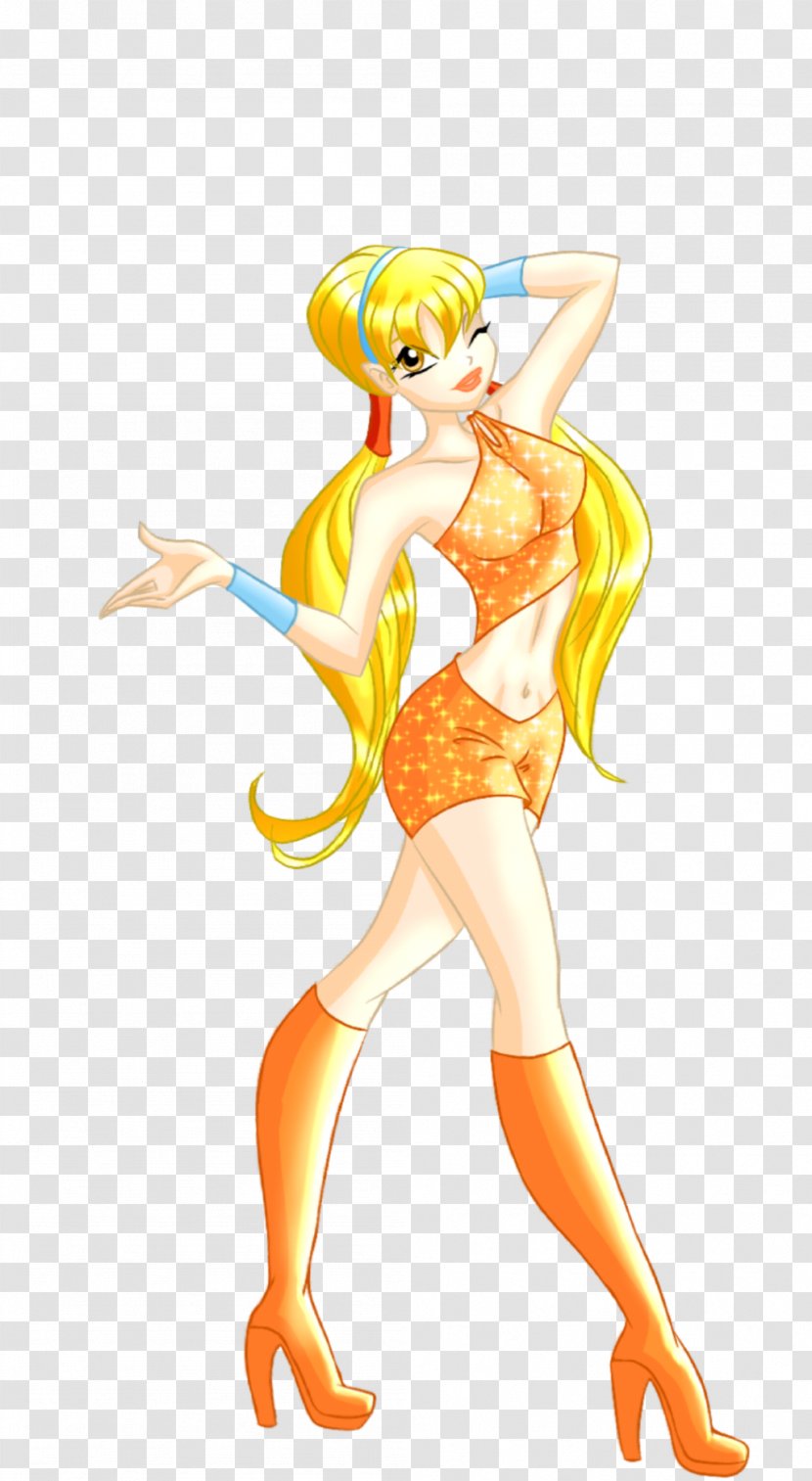 Stella Bloom DeviantArt Character - Flower - Winx Transparent PNG