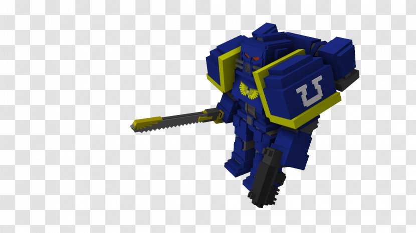 Ultra Marines Minecraft Warhammer 40,000 Fantasy Battle Art - Yellow - 40k Transparent PNG