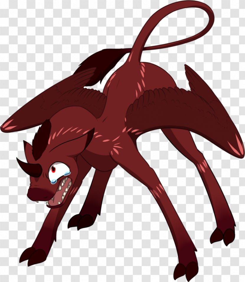 Horse Demon Mammal Clip Art - Silhouette Transparent PNG