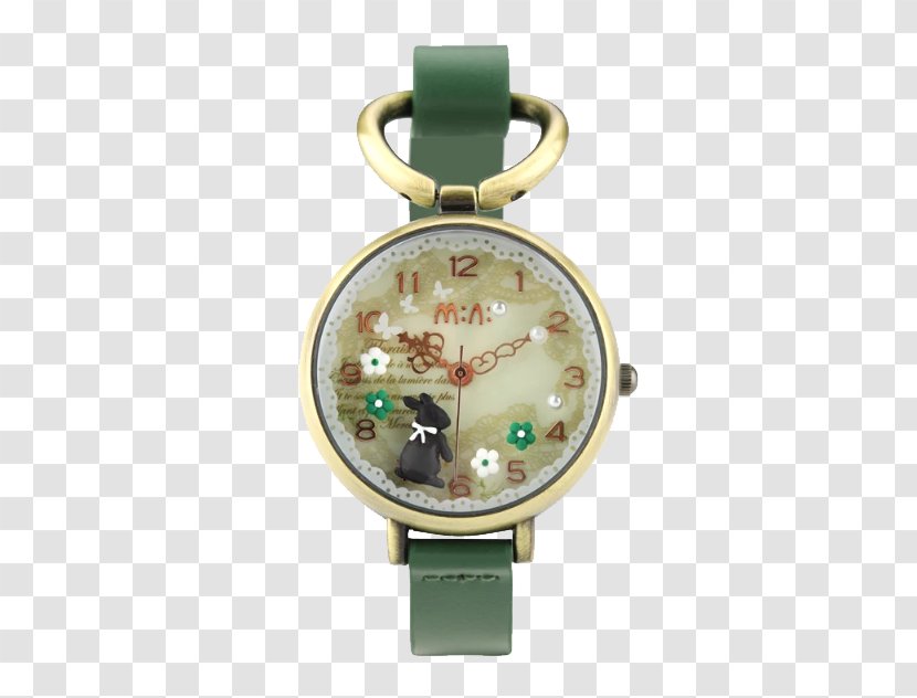 Amazon.com Watch Quartz Clock Luxury Strap - Pocket - Green Watches Transparent PNG