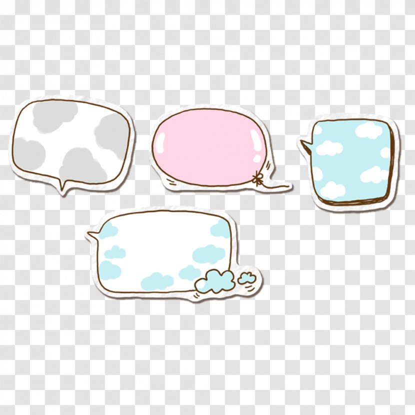 Speech Balloon Download - Dialogue - Hand-painted Dialog Box Transparent PNG