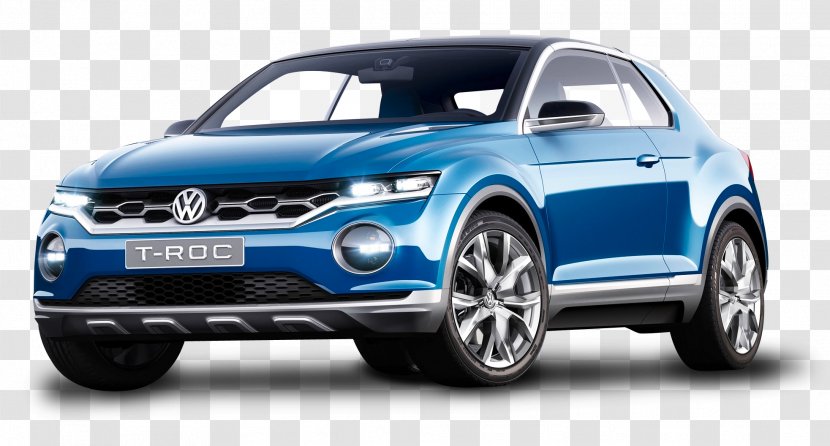 Volkswagen T-Roc Concept Car Geneva Motor Show - Automotive Design Transparent PNG