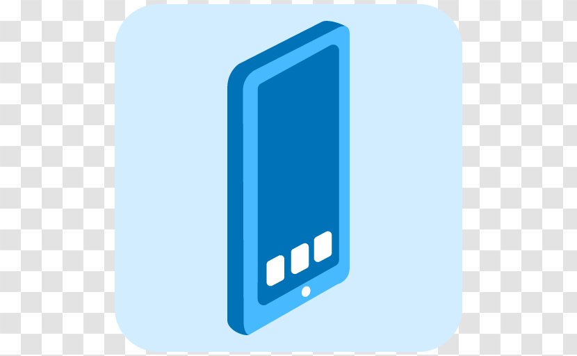 Telephone Call Mobile App Development - Electric Blue - Icon | Connecting Iconset Fast Design Transparent PNG