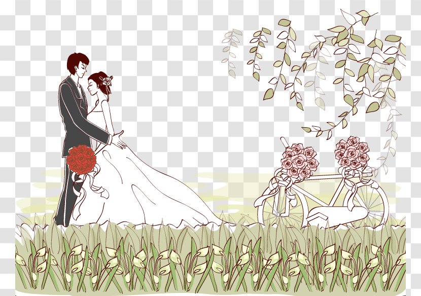Marriage Wedding - Tree - Illustration Transparent PNG