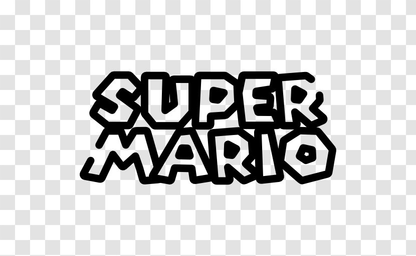 Mario Bros. Super Run Paper Logo - Bros Transparent PNG