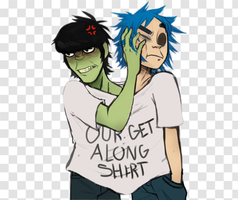 2-D Murdoc Niccals Gorillaz Drawing Noodle - Flower Transparent PNG