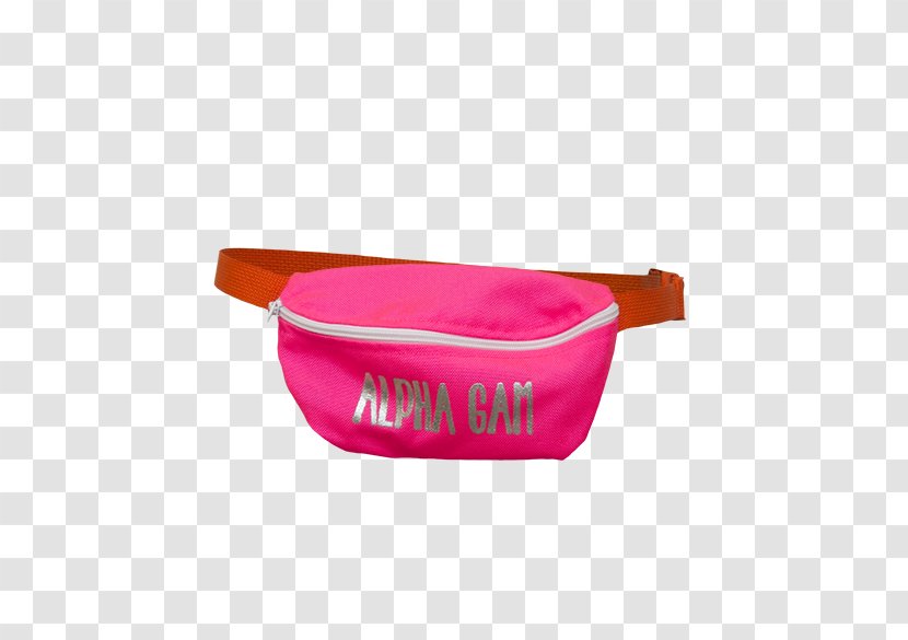 Clothing Accessories Fashion - Pink - Fanny Pack Transparent PNG