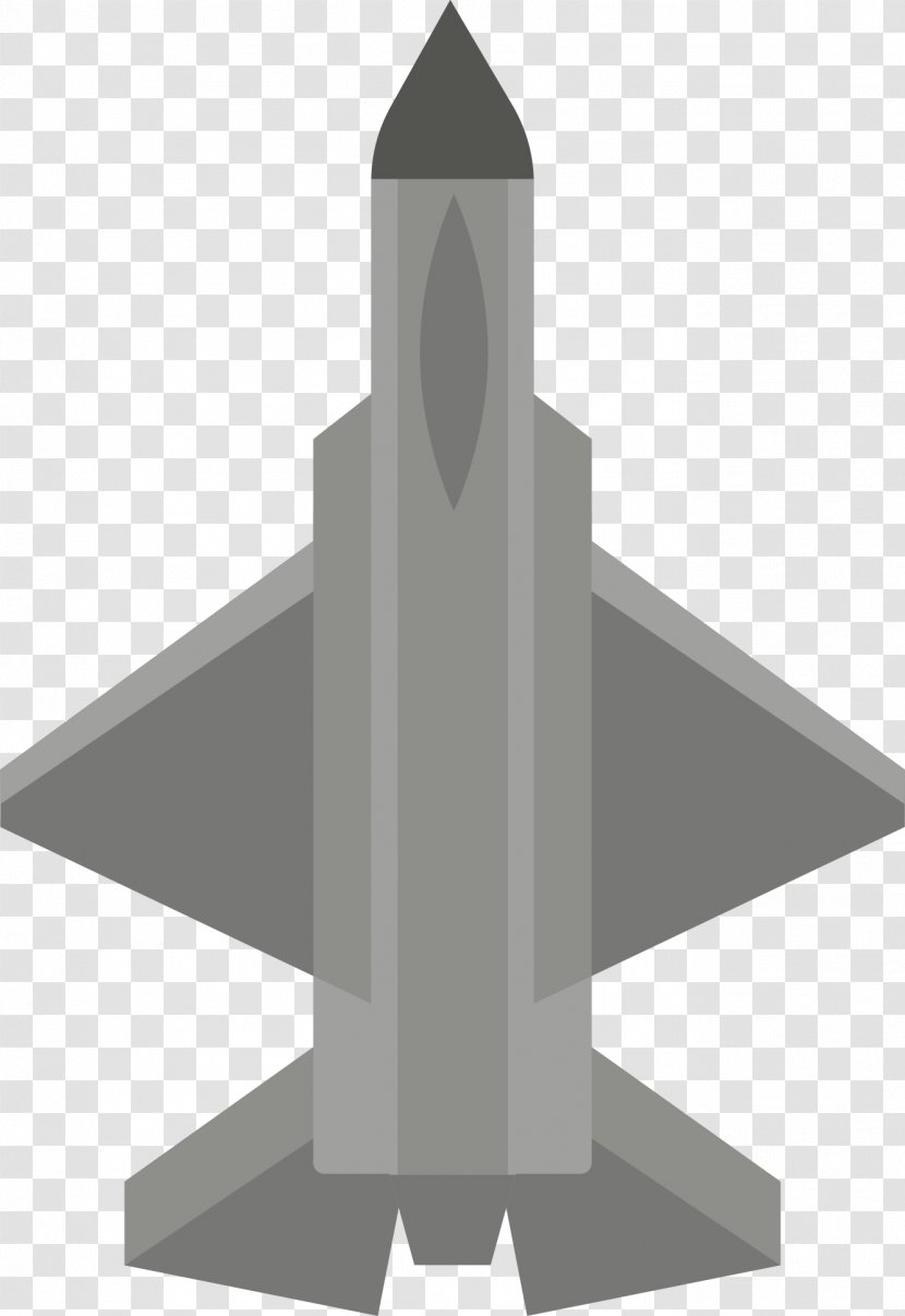 Airplane Second World War Military Aircraft - Gray Transparent PNG