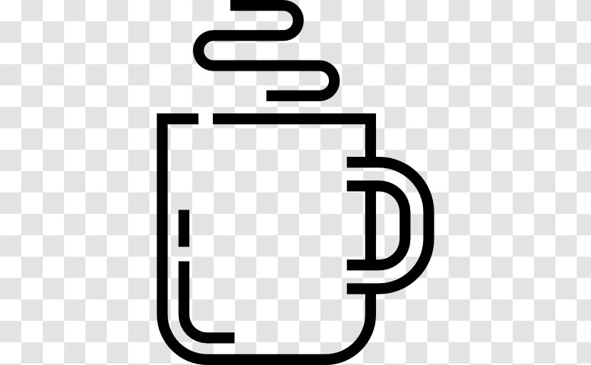Coffee - Black And White Transparent PNG