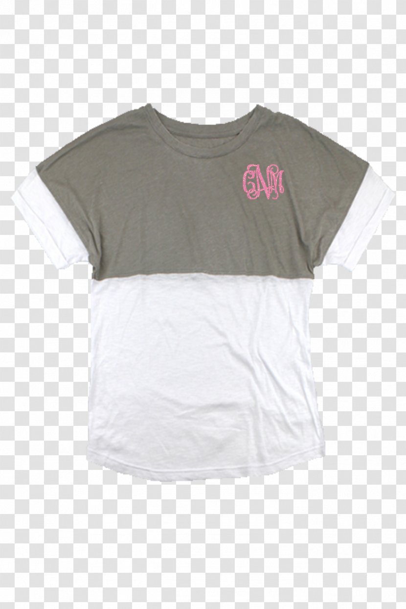 T-shirt Sleeve White Top Neck Transparent PNG