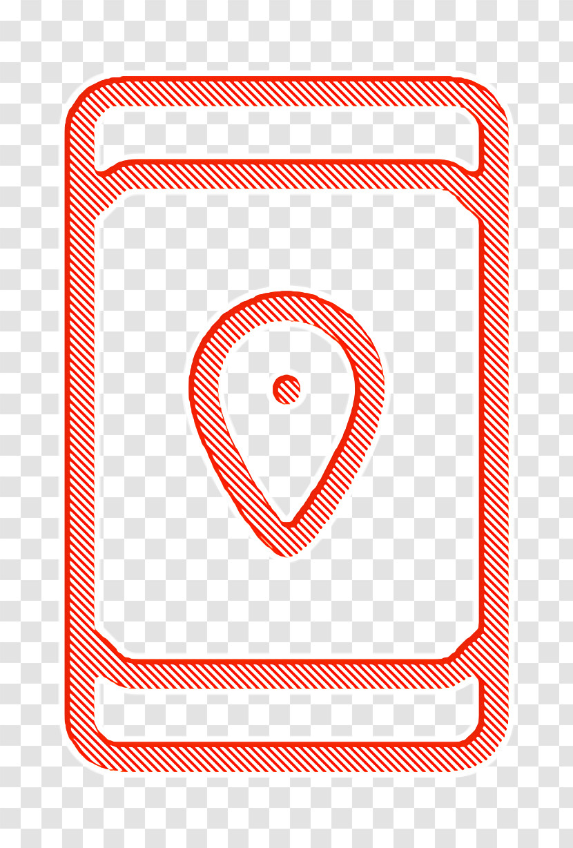 Travel App Icon Smartphone Icon Gps Icon Transparent PNG