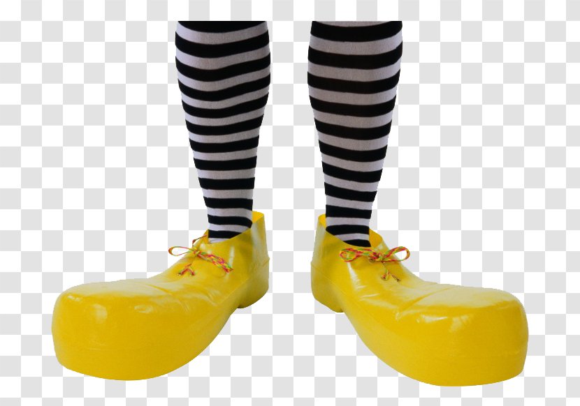 Shoe Clown Footwear Yellow - Hat - Bulk Shoes Transparent PNG