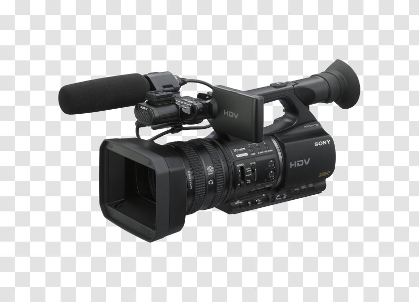 Sony HVR-Z5E HDV Video Cameras High-definition Television - Camera Accessory Transparent PNG