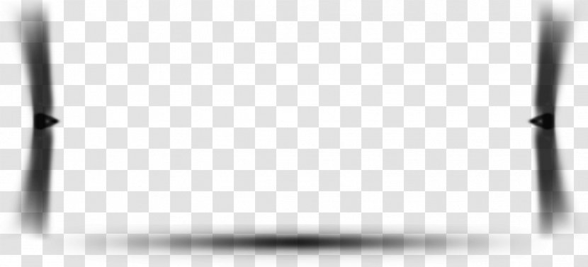 White Line Angle - Monochrome Transparent PNG