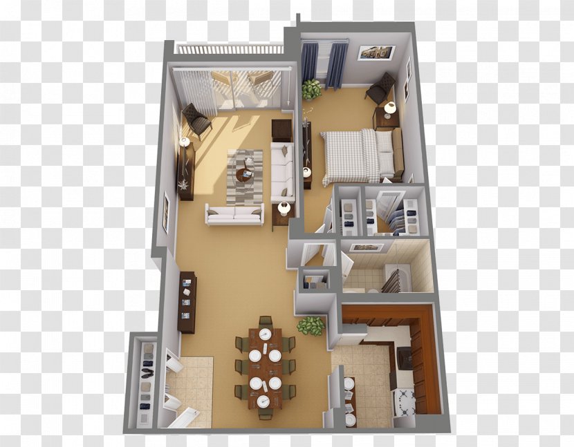 Floor Plan Apartment House Bathroom - Home - Luxury Transparent PNG