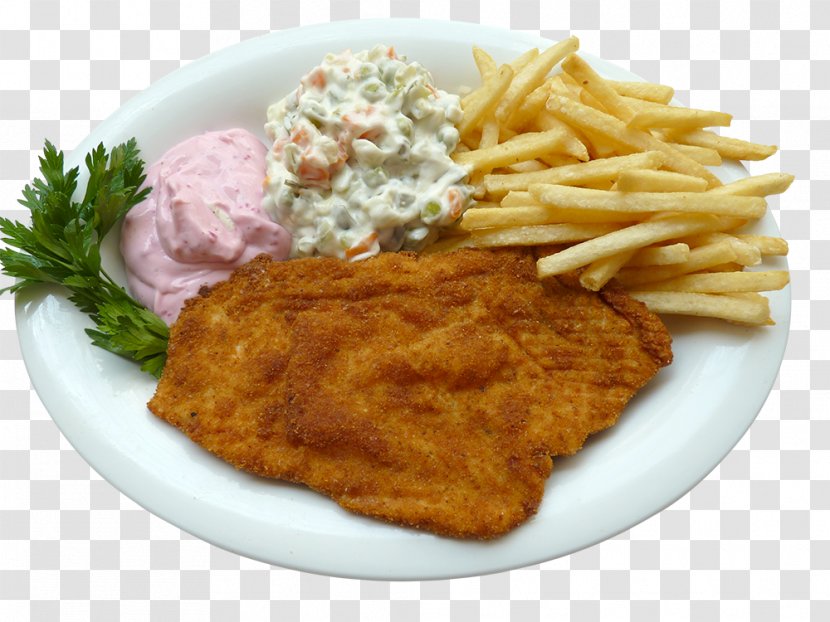 Chicken Schnitzel Food Cutlet Escalope - Meat - Poultry Transparent PNG