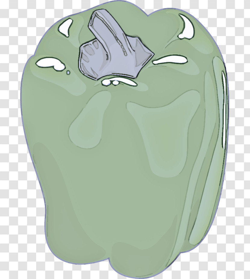 Green Bell Pepper Leaf Helmet Plant Transparent PNG