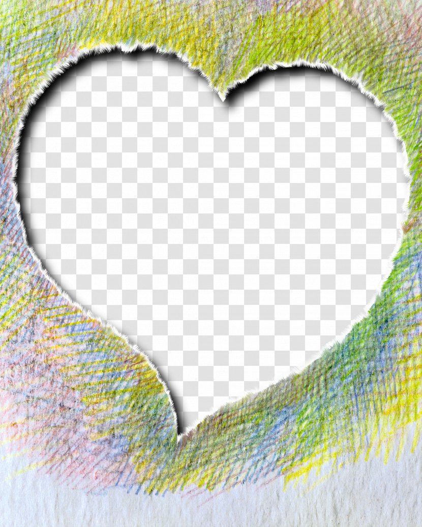 Love Word - Heart - Watercolor Transparent PNG