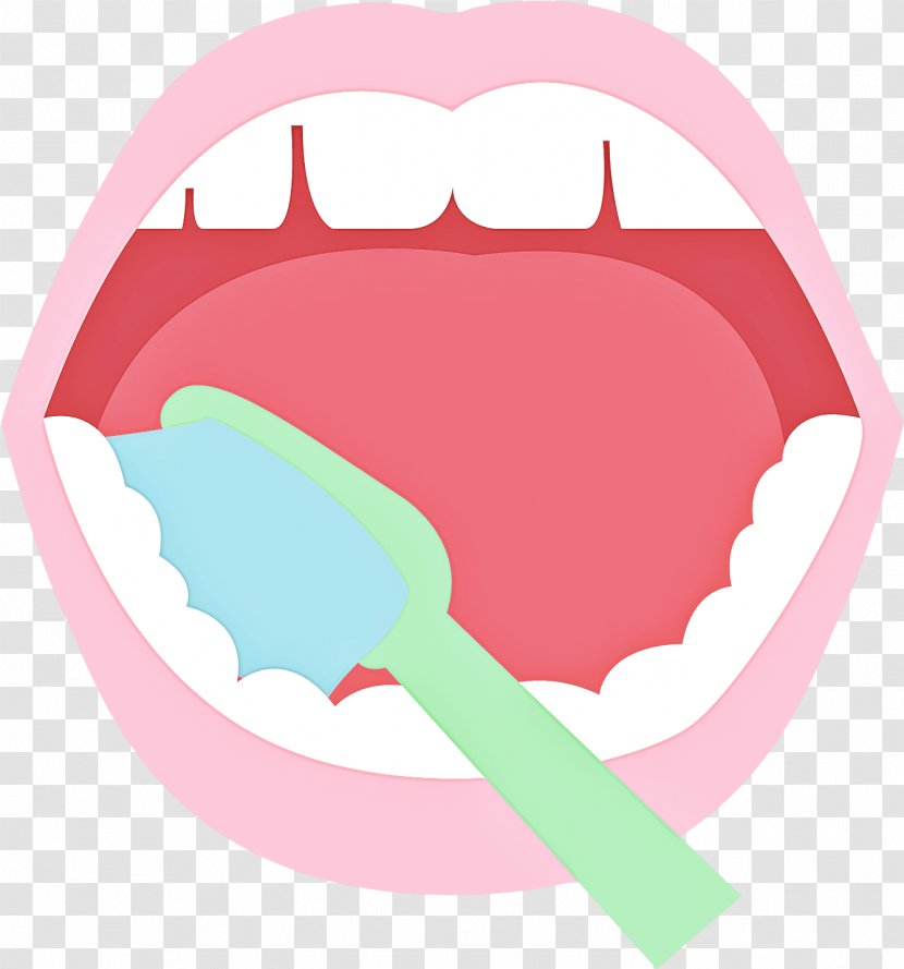 Lip Mouth Pink Jaw Tooth - Tongue Smile Transparent PNG