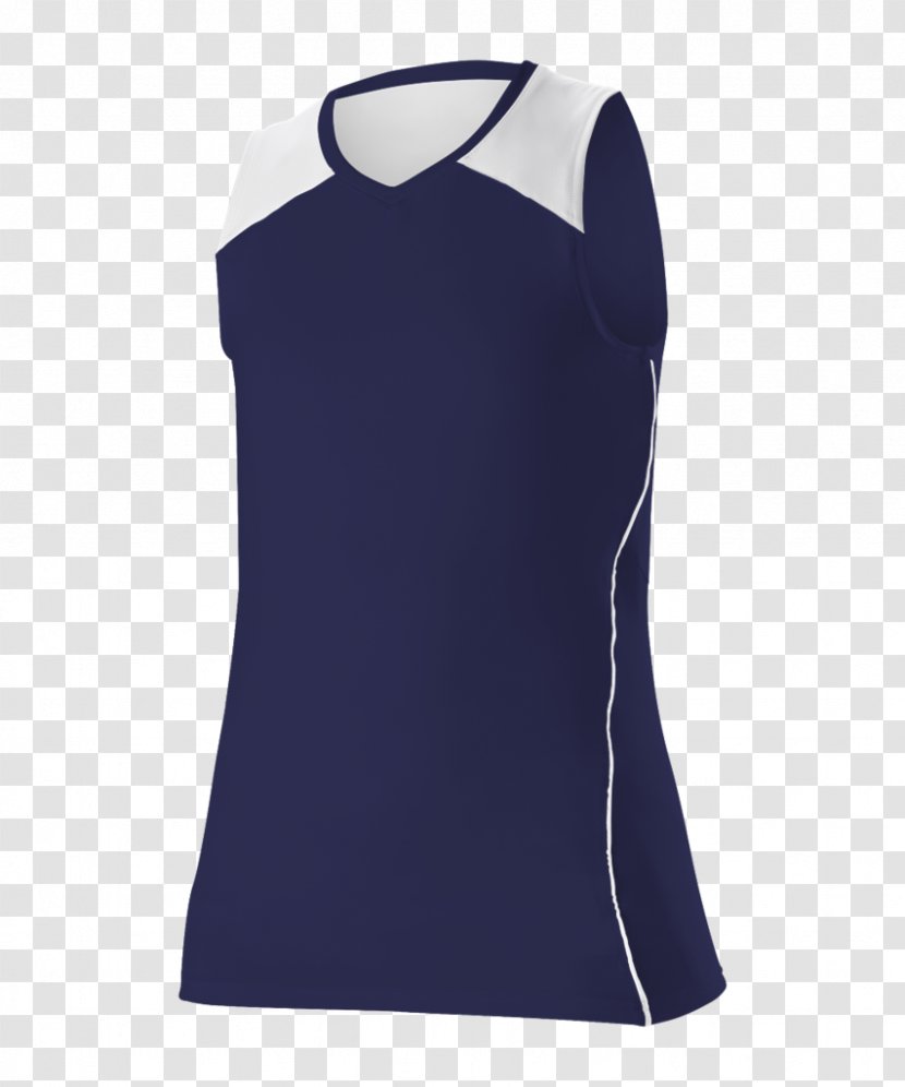 Jersey Sleeveless Shirt Uniform Outerwear - Women Volleyball Transparent PNG