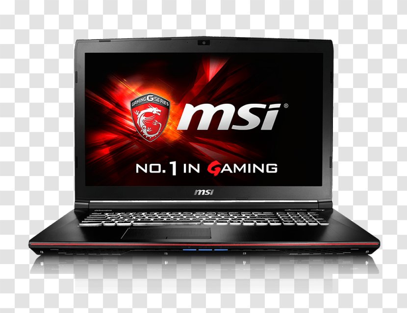 Laptop MSI Intel Core I7 Solid-state Drive - Electronic Device Transparent PNG