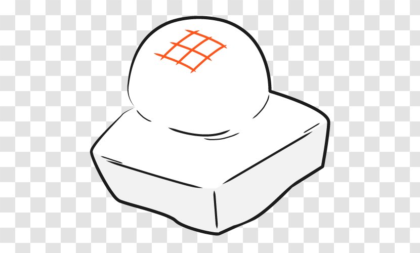 Rice Cake Nian Gao Mochi Cooked - Line Art Transparent PNG