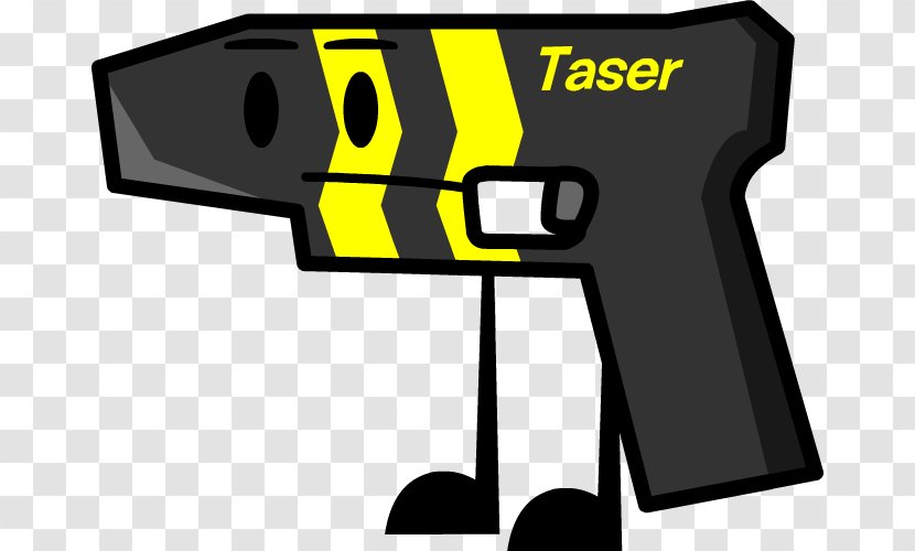 Electroshock Weapon Taser Clip Art - Firearm Transparent PNG