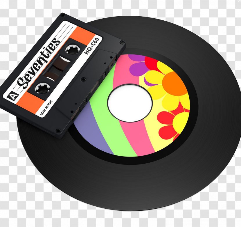 Phonograph Record Compact Cassette Clip Art - Cartoon - Classical Transparent PNG