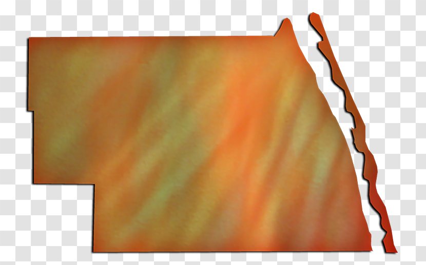 Petal Silk Rectangle - Orange Transparent PNG