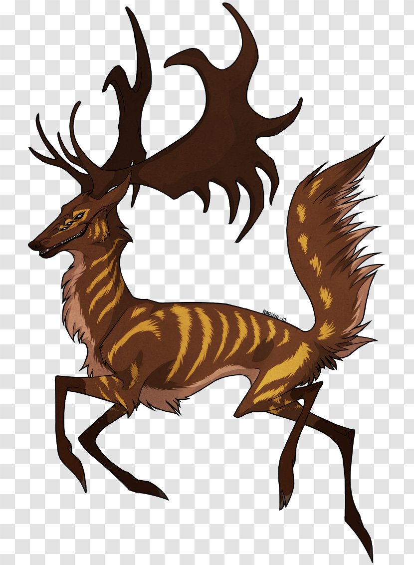 Reindeer Elk Antler Character - Fauna - Loki Transparent PNG