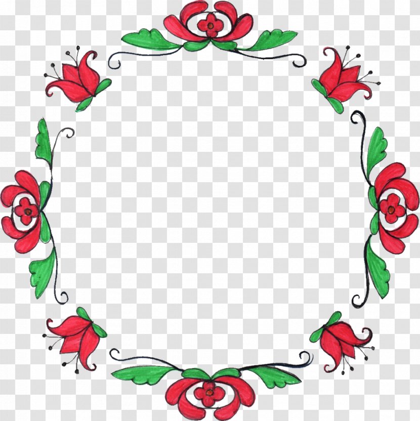 Flower Drawing Circle Clip Art - Area Transparent PNG