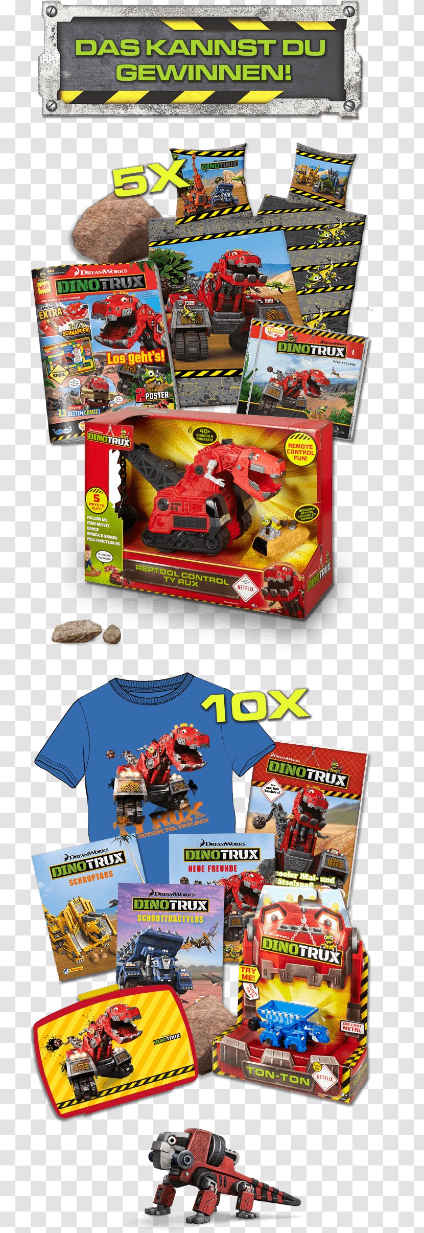 Die-cast Toy Convenience Food Mattel - Dinotrux Transparent PNG