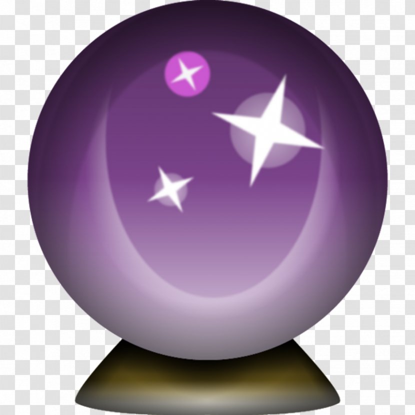 Magic 8-Ball Crystal Ball Emoji Clip Art - Sphere Transparent PNG