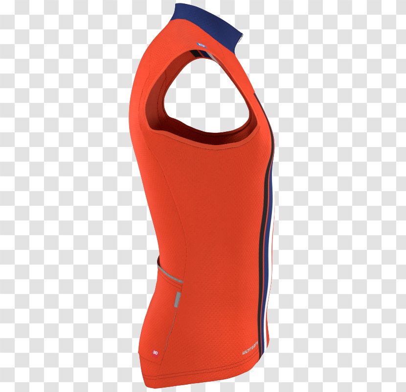 Product Design Sportswear Gilets - Orange - Zipper Renderings Transparent PNG