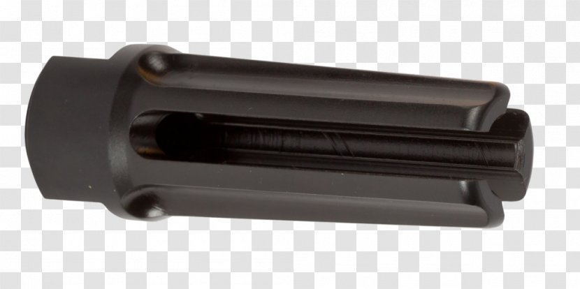 Flash Suppressor Muzzle Firearm Gun Barrel Silencer - Tree - 68mm Remington Spc Transparent PNG