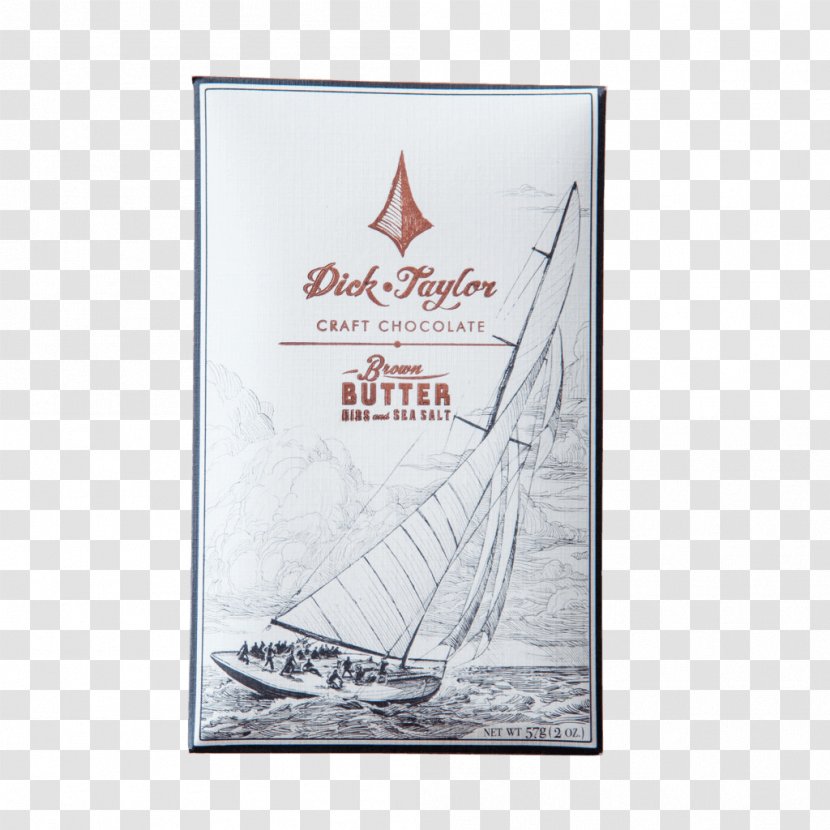 Dick Taylor Craft Chocolate Bar Salt Cocoa Bean - Sea Transparent PNG