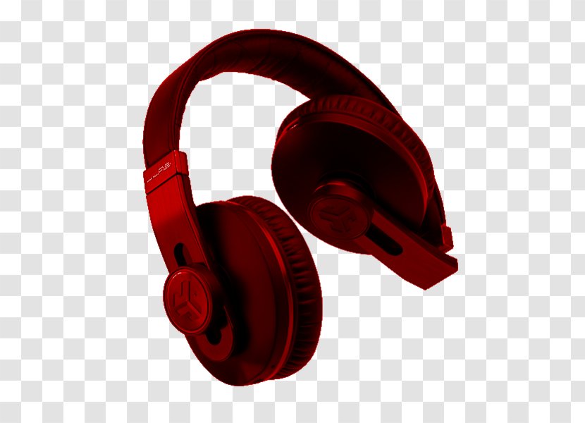 Headphones Audio Signal Clip Art - Technology - Red Transparent PNG