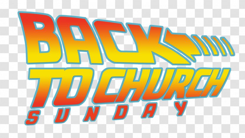 National Back To Church Sunday Car Brand The Future Logo - Diecast Toy - Delorean Transparent PNG