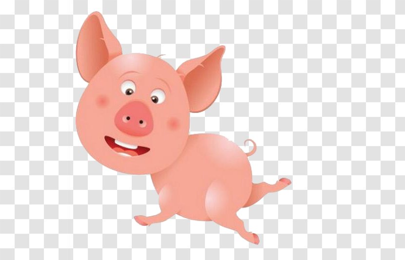 Pig Animals Animal Names And Sounds Learn The Vowels For Babies Games Kids - Livestock Transparent PNG