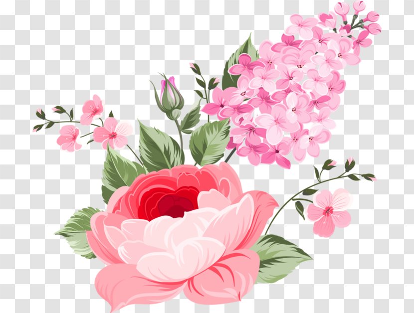 Bouquet Of Flowers Drawing - Watercolor Paint - Camellia Magnolia Transparent PNG