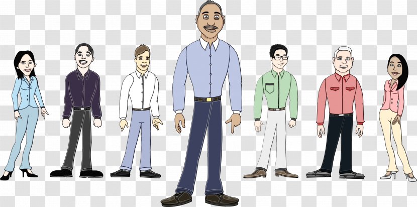 Uniform Standing - Public - Animation Transparent PNG