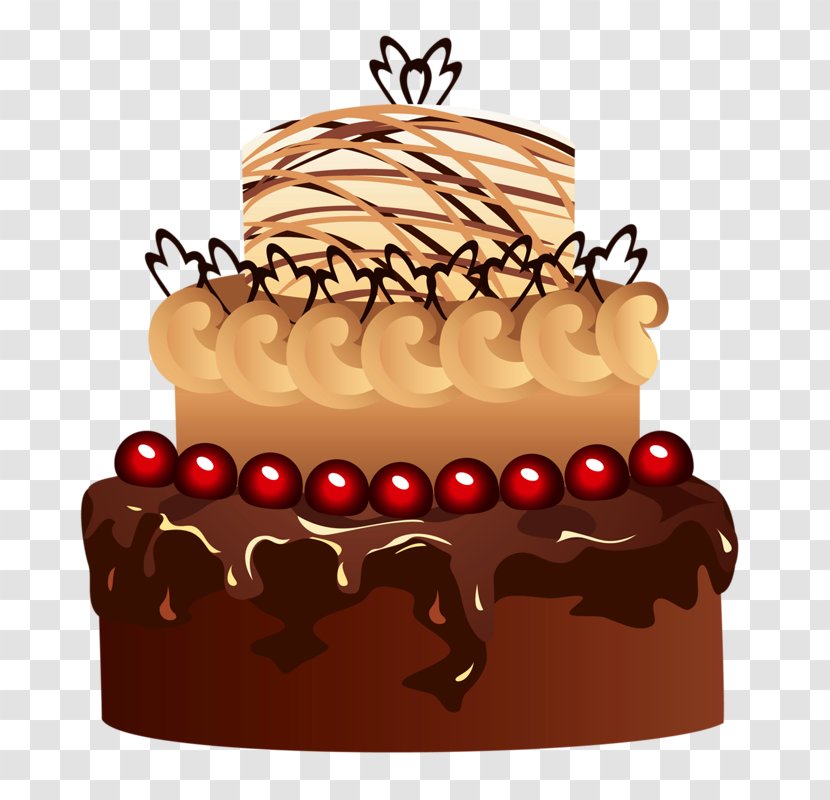 Cupcake Birthday Cake Chocolate Fruitcake Torte Transparent PNG