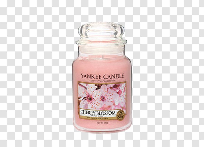 Yankee Candle Light Jar Cherry Blossom - Aroma Compound Transparent PNG