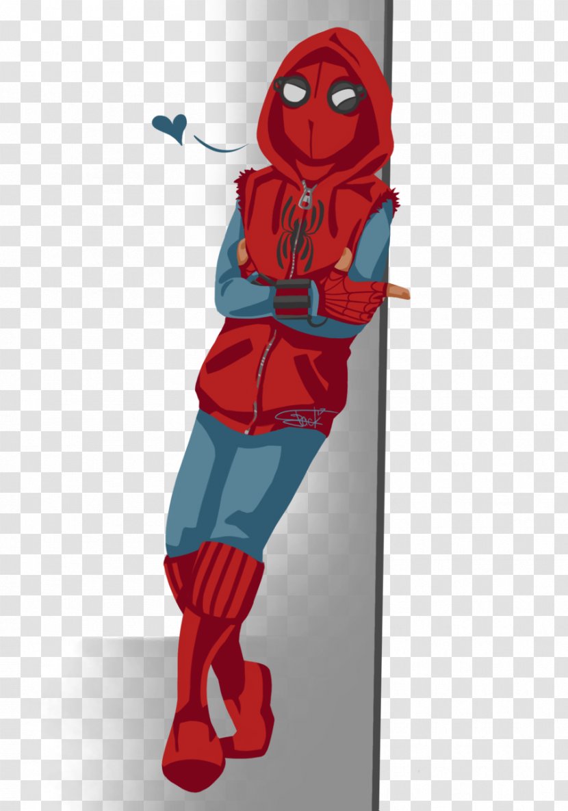 Cartoon Mascot Costume Character - Peter Parker Transparent PNG