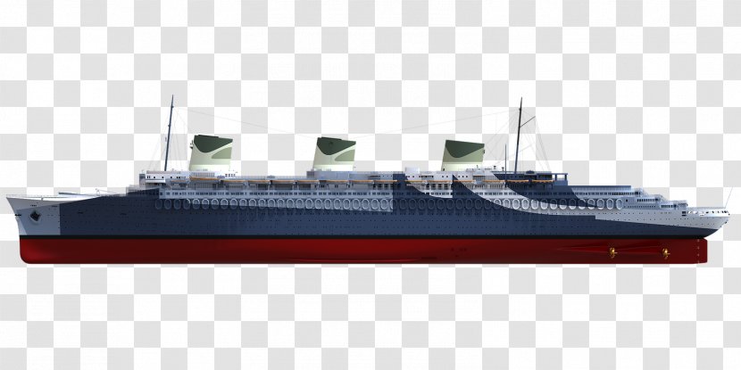 Yacht 1:700 Scale Ship Ocean Liner SS Normandie - Ss Transparent PNG