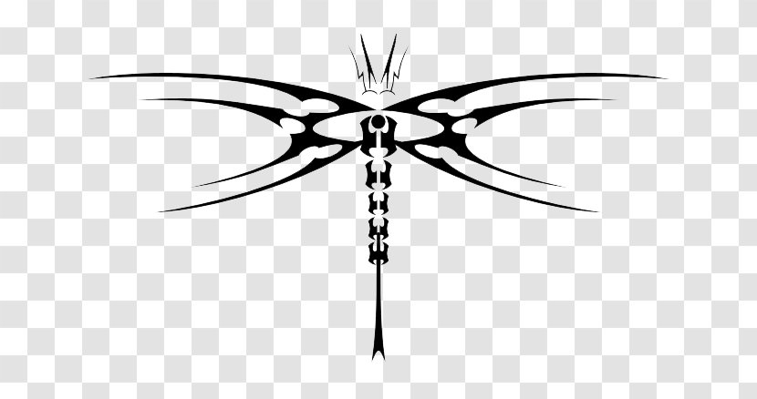 Tattoo Tribe Dragonfly - Symmetry - Tattoos Transparent Images Transparent PNG