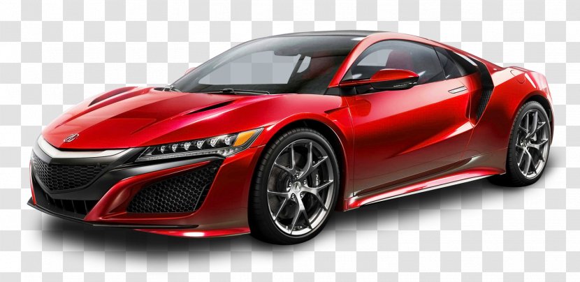 2018 Acura NSX 2017 Honda Civic Type R Car - Automotive Design - Red Transparent PNG