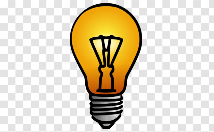 Clip Art Innovation - Light Bulb - Yellow Transparent PNG