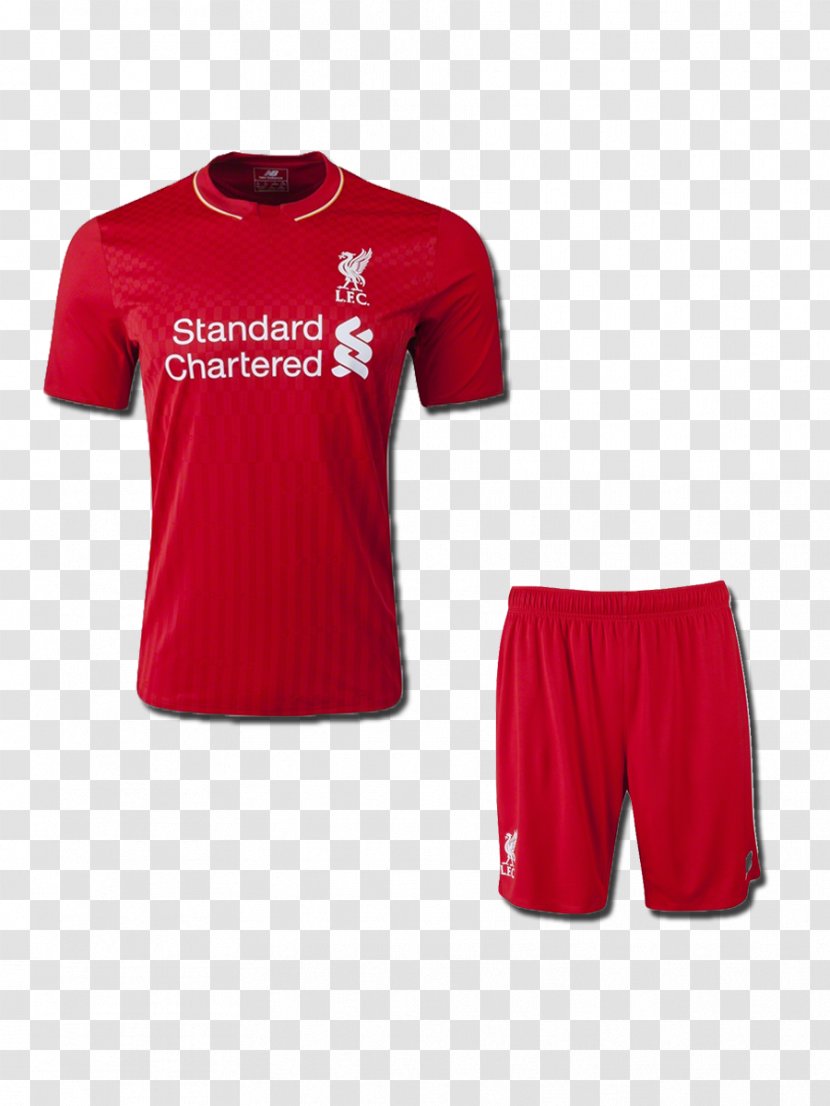 T-shirt Liverpool F.C. Jersey Clothing Kit - Shorts - JERSEY Transparent PNG